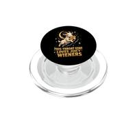 Throat Goat Aime la Nuit étoilée des saucisses juteuses PopSockets PopGrip pour MagSafe