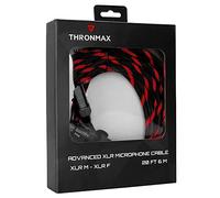 Thronmax Cavo per microfono X60 Premium XLR 6m Nero/Rosso 6 metri