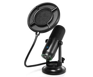 THRONMAX Mdrill One Studio Kit Microphone Professionnel USB sur Pied pour Gaming, Streaming, Youtube, ASMR, PC, Podcast Micro Gamer Cardioïde Omnidirectionnel 3 Condensateurs 48 kHz 16 bit