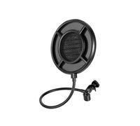 THRONMAX P1 Filtre Anti Pop pour Microphone - Filtre Anti Bruit pour Micro sur Bras ou Pied - Accessoire Studio Antipop Bonnette
