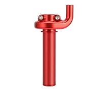 Throttle Grips Twist Handle Motorcycle CNC Aluminum for Honda for CRF250R for CRF450R for CRF250X for CRF450X(Red)