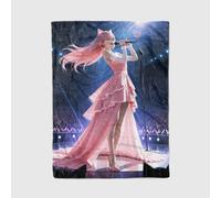 Throw Blankets Anime Girl Throw Blanket Lightweight Cozy Flannel for Couch Sofa Bed Home Decorations