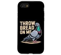 Throw Bread on Me Animal de Blague d'oiseau affamé |- Coque pour iPhone SE (2020) / 7/8