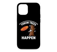 Throw Trees Funny Disc Golf Player Frisbee Sport Cadeau Coque pour iPhone 12/12 Pro