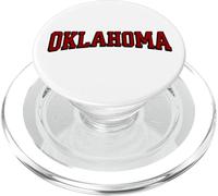 Throwback Oklahoma Classic Varsity Vintage OK PopSockets PopGrip pour MagSafe