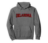 Throwback Oklahoma Classic Varsity Vintage OK Sweat à Capuche