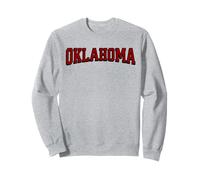 Throwback Oklahoma Classic Varsity Vintage OK Sweatshirt