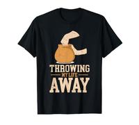 Throwing My Life Away T-Shirt Graphique avec Valeur