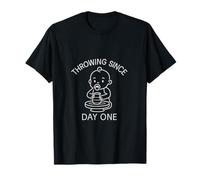Throwing Since Day One Neon Baby Potter T-Shirt