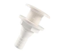 Thru Hull Fittings, Marine Drain Connector, 3.15in Portable Boat Draining Valve, Versatile Easy Installation, Boat Deck Outlet for Yachts, Kayaks, Boats, Bilge Water Drainage