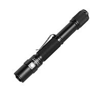 ThruNite Archer Lampe de poche LED Blanc neutre, 2 A V3, 450 lumens, lampe de poche EDC AA portable avec cordon, étanche IPX8, double interrupteur, lumière extérieure pour randonnée, camping, usage
