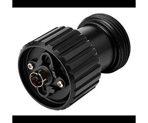 Thrustmaster 2960932 Adaptateur Montage Base Vol Noir 40x40x58mm, Système Libération Rapide, Compatible AVA, DCS, Xplane, MS Flight Sim, Star Citizen