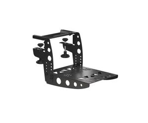 Thrustmaster 4060174 TM Flying Clamp - Fixation Métal pour Périphériques de Vol - Montage Table 15-50mm - Ajustable Hauteur/Profondeur - PC