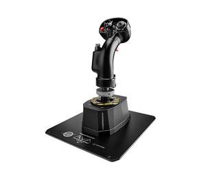 Thrustmaster AVA Base & F/A-18C Hornet - Pack manche de vol PC | Manche réplique Hornet licence USAF 1:1, 19 boutons, gâchette 2 crans, chapeau 8 dir., adaptateur décalage