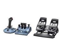 Thrustmaster Captain Pack X + Rudder - Ensemble de simulation de vol complet -Xb
