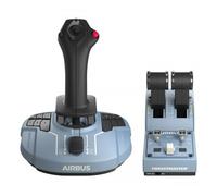 Thrustmaster Pack joystick et accélérateur TCA Officer Pack Airbus Edition filaire pour PC