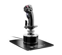 Thrustmaster Hotas Warthog Flightstick - Joystick haute précision pour PC | Manche de vol tout métal réplique de l'A-10C avec précision magnétique H.E.A.R.T 16 bits, 19 boutons d'action et base lestée