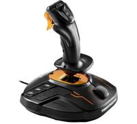 Thrustmaster Joystick de vol T.16000M FCS filaire pour PC avec capteurs H.E.A.R.T. Noir et orange