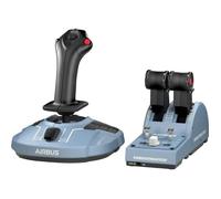 Thrustmaster Pack joystick et accélérateur TCA Officer Pack Airbus Edition filaire pour PC