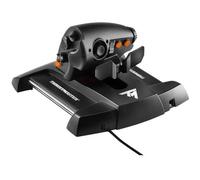 Thrustmaster Manette des gaz TWCS Throttle – 14 boutons, POV 8 voies, tension réglable – PC Noir