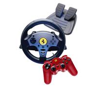 ThrustMaster ps2 challenge racing wheel + ferrari gamepad (4160506)