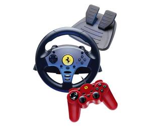 ThrustMaster ps2 challenge racing wheel + ferrari gamepad (4160506)