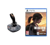 Thrustmaster SimTask FarmStick Joystick Simulation Agricole PS5 PC 33 Boutons Action Capteurs Magnétiques H.E.A.R.T Farming Simulator 25 Ambidextre + The Last Of US PS5