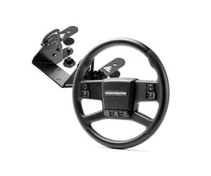Thrustmaster SimTask Truck-40 Add-On - Volant & Support (PS/Xbox/PC) | Pack trucking, Volant de camion 40cm, Support en métal, Position horizontale réglable, Plug & Play Euro Truck Simulator 2