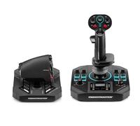Thrustmaster Joystick HOTAS Sol‑R 4 – 12 boutons, axe palonnier, haute précision – PC Noir