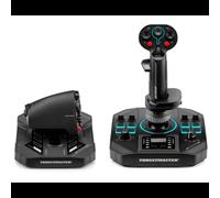 Thrustmaster Sol-R 4 HOTAS Joystick USB Noir PC - Contrôle Analogique/Numérique, 21 Boutons, Rétroéclairage LED RGB, 3 Axes, Connecteur USB Type-C