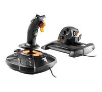ThrustMaster T-16000M FCS HOTAS joystick et manette des gaz compatible PC Noir/Orange