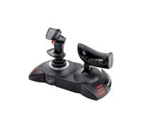 Thrustmaster T.Flight Hotas X Joystick PC - 12 Boutons, 5 Axes, Manette des gaz intégrée, Double gouvernail, Compatible Windows XP SP3/Vista SP1