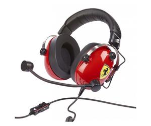 Thrustmaster T.Racing Casque Avec fil Arceau Jouer Noir, Rouge, Acier inoxydable, Jaune