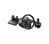 Thrustmaster T128 Shifter Pack - Volant + Pédales USB, Analogique, PC/Xbox - Angle 900°, USB Type-C - Noir - Alimentation Secteur 100-240V