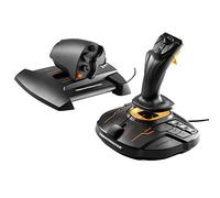 Joystick Gaming et Manette des gaz Thrusmaster T.16000M FCS Hotas Noir et orange Noir F