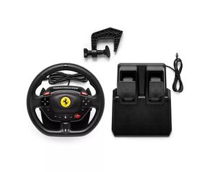 Thrustmaster T98-P FERRARI 296 GTB Volant + Pédales Analogique/Numérique PC, PS4, PS5, connectivité filaire, 255x245x250mm, 1.29kg