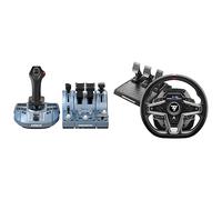 Thrustmaster TCA Captain Pack X Airbus Manette Vol Gaz Xbox Series X|S/Xbox One/PC T248 Volant Course Retour Force Hybride Écran Bord Pédalier T3PM