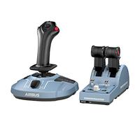Thrustmaster Pack joystick et accélérateur TCA Officer Pack Airbus Edition filaire pour PC