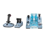 Thrustmaster TCA Officer Pack Airbus Edition - Stick y Acelerador - PC+Thrustmaster TCA Quadrant Add-On Airbus Edition - Manette des gaz - PC