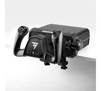 Thrustmaster TCA Sky Yoke - Yoke & Manette des gaz pour PS5 et PC | Contrôleur de simulation de vol pour débutant, premier yoke PS5, 7 axes, roue de trim intégrée, commande de palonnier