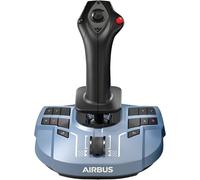 Thrustmaster TCA X Airbus Edition Joystick pour simulateur de vol casque (jack 3,5 mm), USB-A, USB-C® PC, Xbox One, Xbox Series S, Xbox Series X bleu