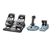 Thrustmaster TFRP T.Flight Rudder Pedals - PS5, XBOX y PC+Thrustmaster TCA Officer Pack Airbus Edition - Stick y Acelerador - PC