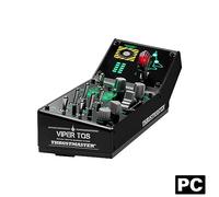Thrustmaster Viper pour PC Panneau de commande, panneau de commande rétroéclairé, pour utilisation avec Viper TQS ou autonome, 43 boutons d'action en métal, largage, trim, train d'atterrissage, sous licence de l'US Air Force