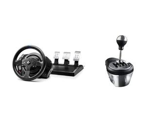 Thrustmaster Volant T300RS GT Edition - PC/PS3/PS4/PS5 + Thrustmaster Levier de vitesse TH8A SHIFTER ADD-ON - PC / PS4/ Xbox ONE