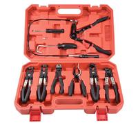 Thsakzo Pince à Collier Durite 9 Pièces - Pour Cardan, Echappement, Serrage, Carburant, Tuyau et Liquide de Refroidissement