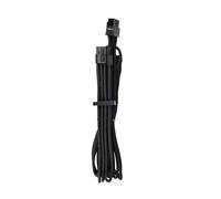 Thsion Câble simple PCIe pour bloc d'alimentation Corsair - Processus de gaufrage - Câbles PCIe (double connecteur 6+2 broches) Alimentation - Noir