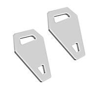 ThtRht Lot de 2 clés à molette en alliage d'aluminium pour appareil photo, plaque à dégagement rapide DSLR 3/8" 1/4" réducteur de bague de trépied adaptateur de montage à anneau en D