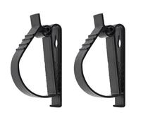 ThtRht Lot de 2 clips utilitaires pour casque de sécurité Ridgeline à large bord ventilé pour casque de sécurité, casque de chantier, casque de vélo multisports