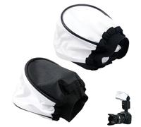 ThtRht Lot de 2 mini diffuseurs de flash universels en tissu doux pour appareil photo reflex numérique
