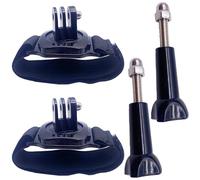 ThtRht Lot de 2 sangles de poignet rotatives à 360° pour caméra d'action Hero DJI Osmo Action Adventure AKASO Xiaoyi Insta360 Campark étanche